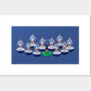 QPR, Greenock Morton subbuteo football team Posters and Art